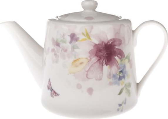 Bílá porcelánová konvice na čaj 900 ml – Dakls Dakls