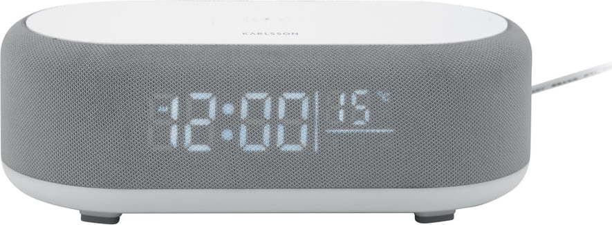 Digitální budík s bezdrátovou nabíječkou Vogue – Karlsson Karlsson