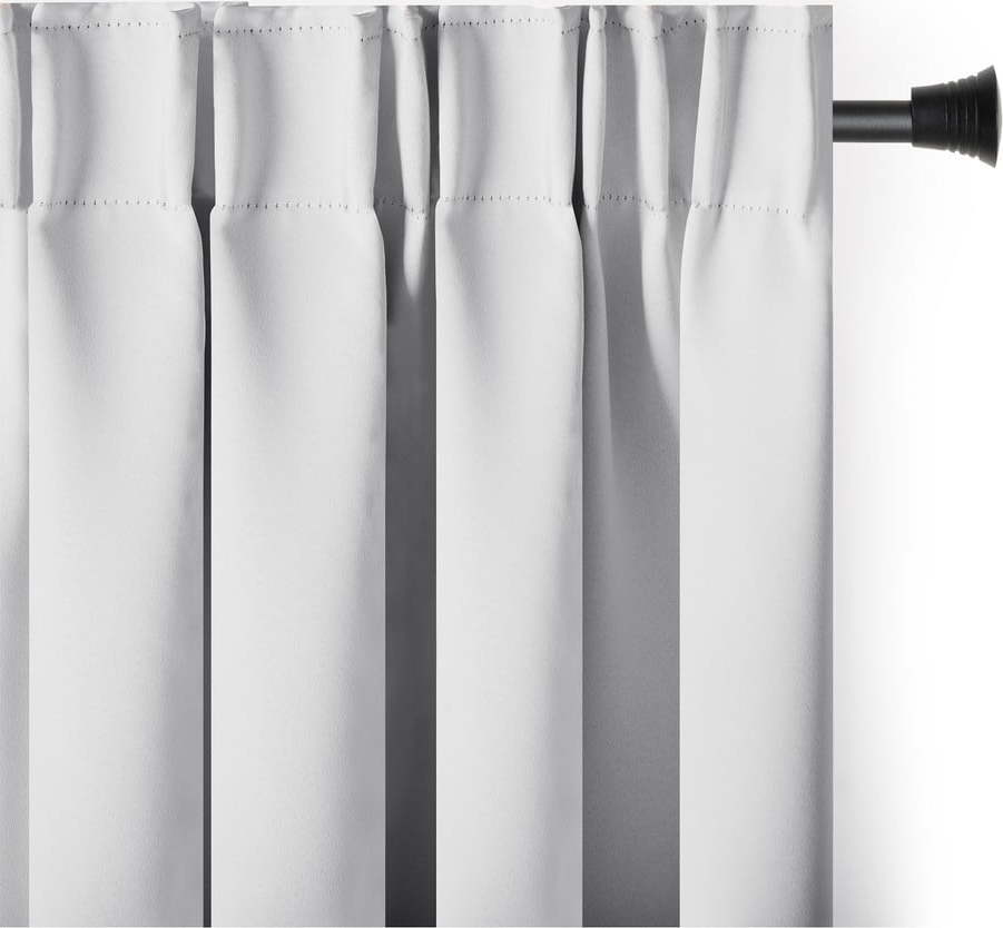 Bílý zatemňovací termo závěs 140x270 cm Pleat – Restilo Restilo
