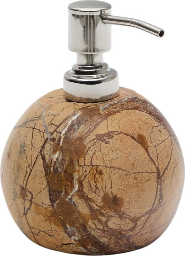 Mramorový dávkovač mýdla v přírodní barvě 200 ml Spalsh – Kave Home Kave Home