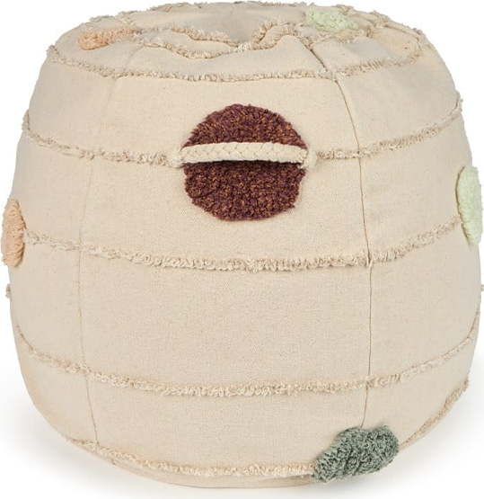 Krémový dětský puf Solar System – Lorena Canals Lorena Canals