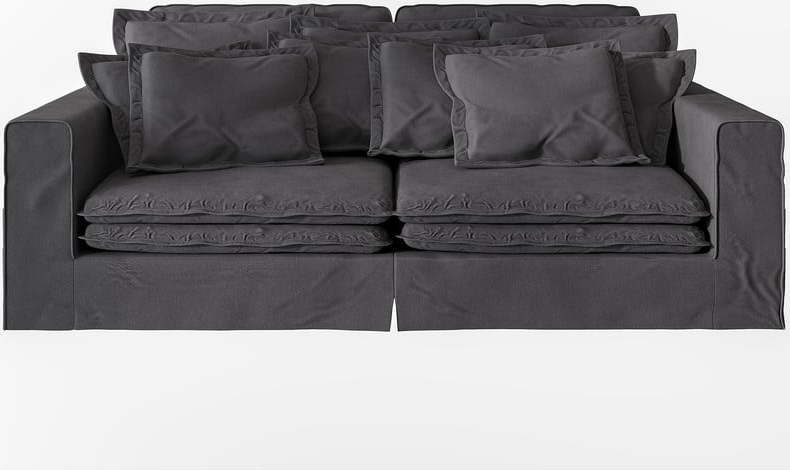 Antracitová pohovka 236 cm Nora – Ropez Ropez