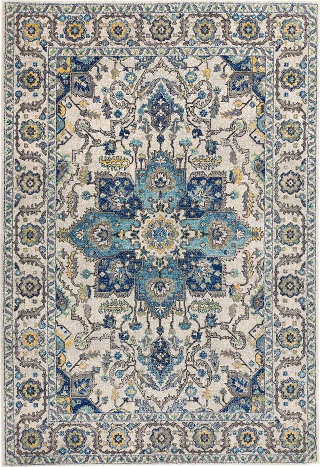 Modrý koberec 120x170 cm Nova Persian Blue – Asiatic Carpets Asiatic Carpets