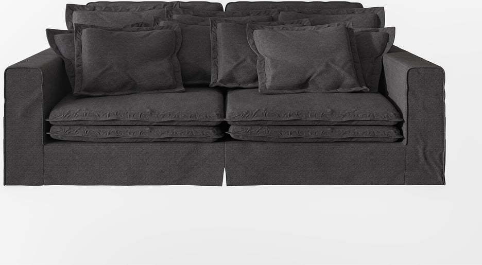 Černá pohovka 236 cm Nora – Ropez Ropez