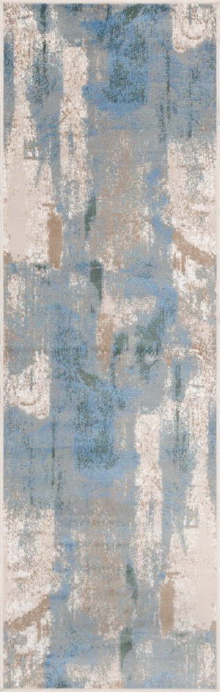 Světle modrý běhoun 80x250 cm Sensi Zashi – FD FD