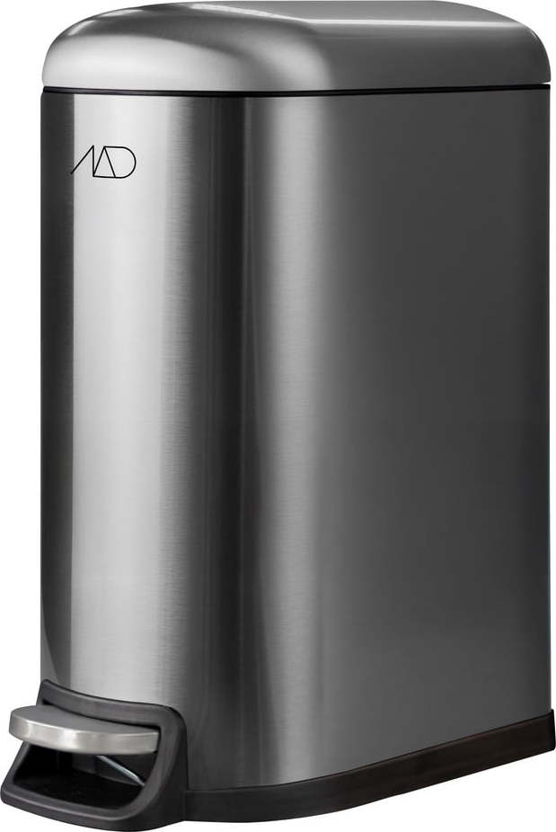 Nášlapný odpadkový koš z nerezové oceli ve stříbrné barvě 10 l Wather – Mette Ditmer Denmark Mette Ditmer Denmark