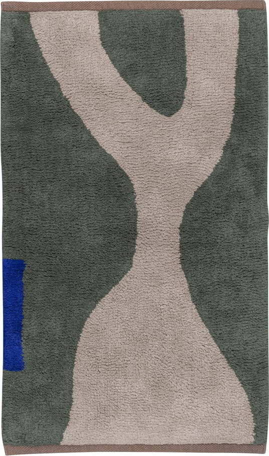 Tmavě zelený pratelný bavlněný koberec 50x80 cm Figura – Mette Ditmer Denmark Mette Ditmer Denmark