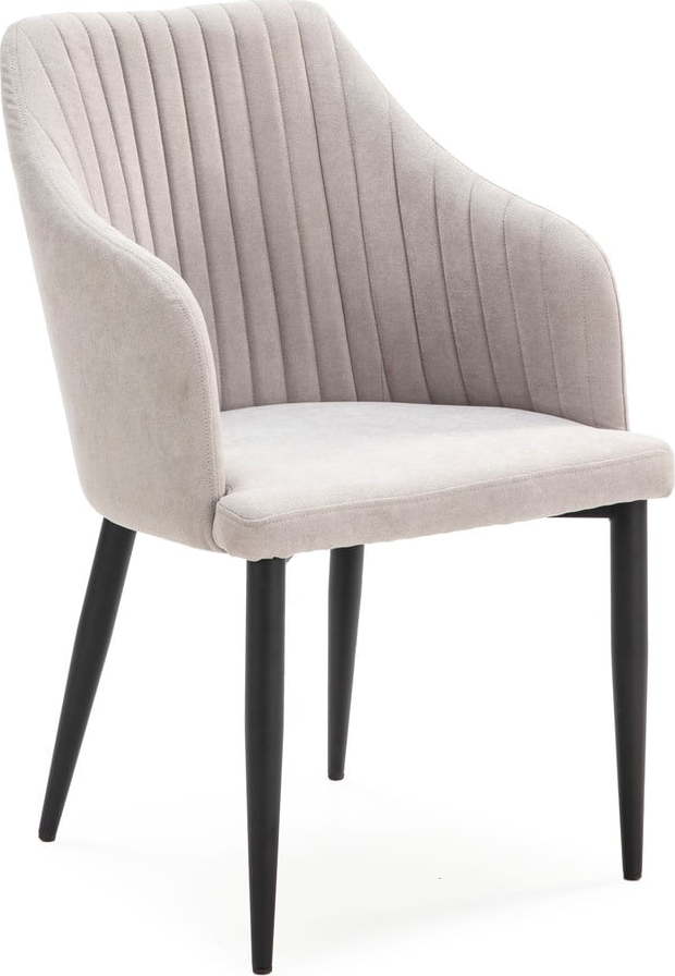 Světle šedé jídelní židle v sadě 2 ks Nadi – Marckeric Marckeric