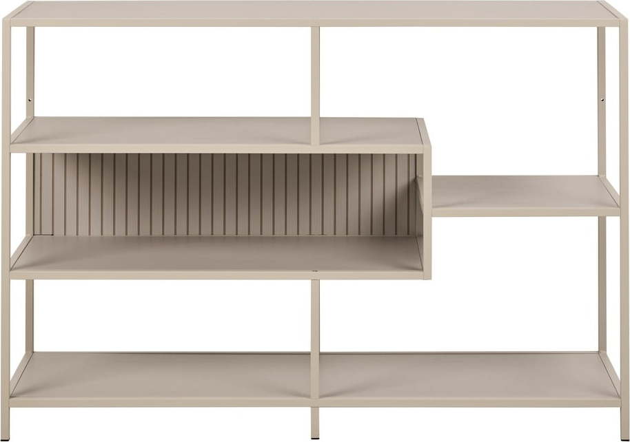 Šedá knihovna 114x78x35 cm Seaford – Actona Actona