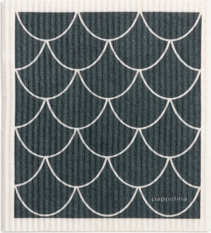 Utěrka 17x20 cm Kotte Charcoal – Pappelina Pappelina