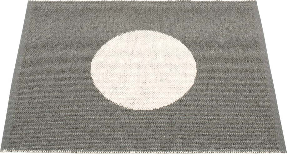 Tmavě šedý vnitřní a venkovní koberec 70x90 cm Vera Charcoal – Pappelina Pappelina