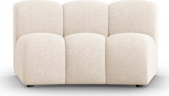 Krémový modul pohovky (středový díl) Lupine – Micadoni Home Micadoni