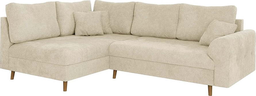 Béžová rohová pohovka (levý roh) Ariella – Ropez Ropez