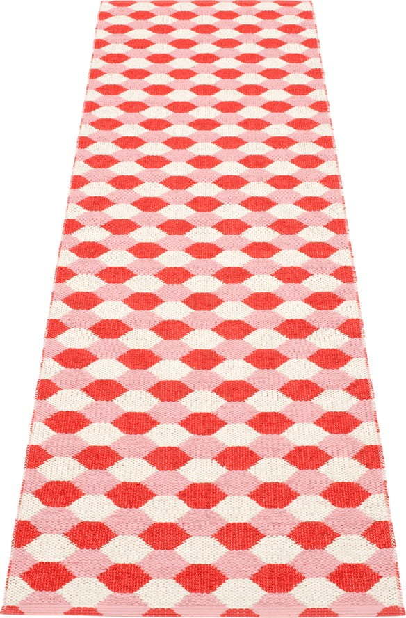Červený vnitřní a venkovní běhoun 70x250 cm Dana Coral – Pappelina Pappelina