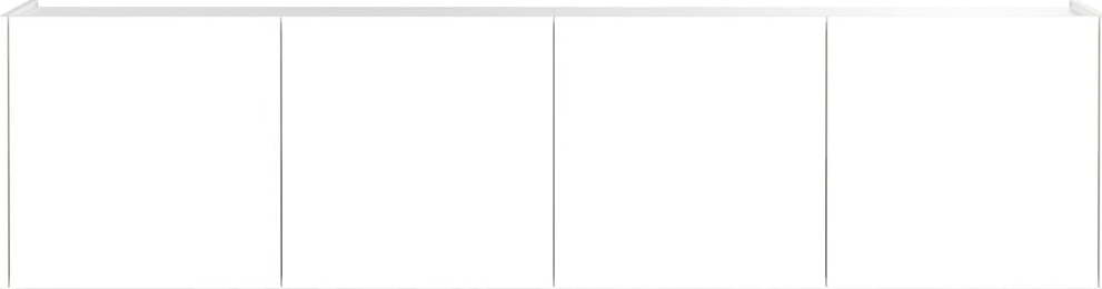 Bílý TV stolek 183x45 cm Piana – Germania Germania