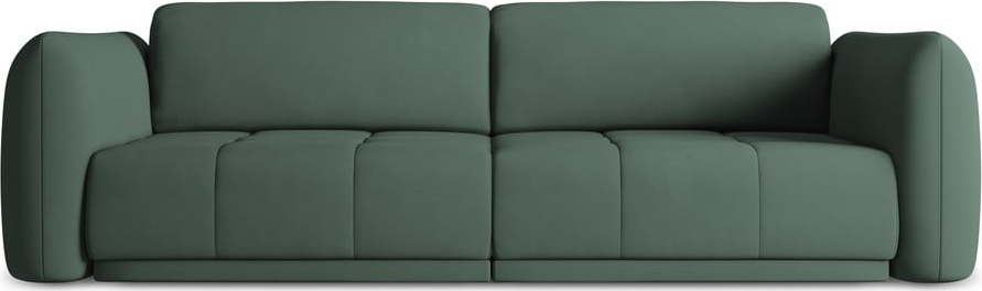 Zelená pohovka 210 cm Hoku – Makamii Makamii