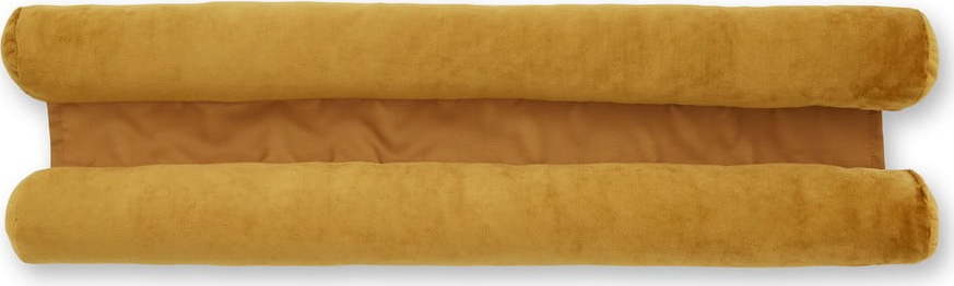 Okrově žlutá ochrana proti průvanu 20x76 cm Kingsley – Catherine Lansfield Catherine Lansfield