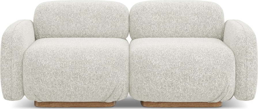 Krémová modulární pohovka 190 cm Ailani – Makamii Makamii