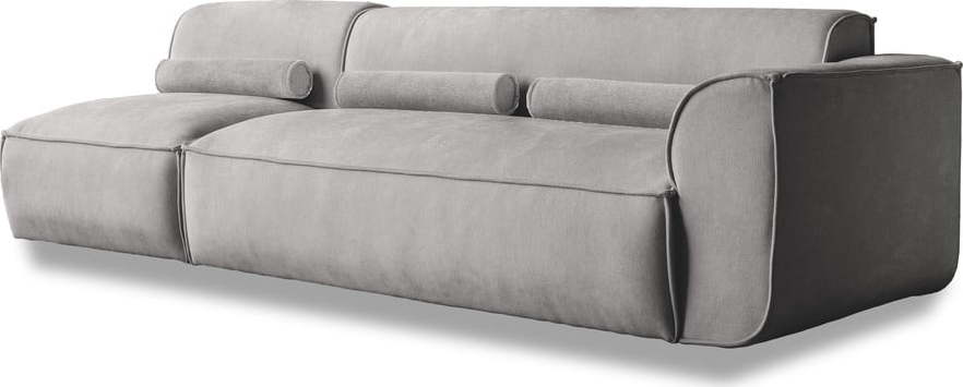 Světle šedá lenoška (pravý roh) Flex Felix – Miuform Miuform