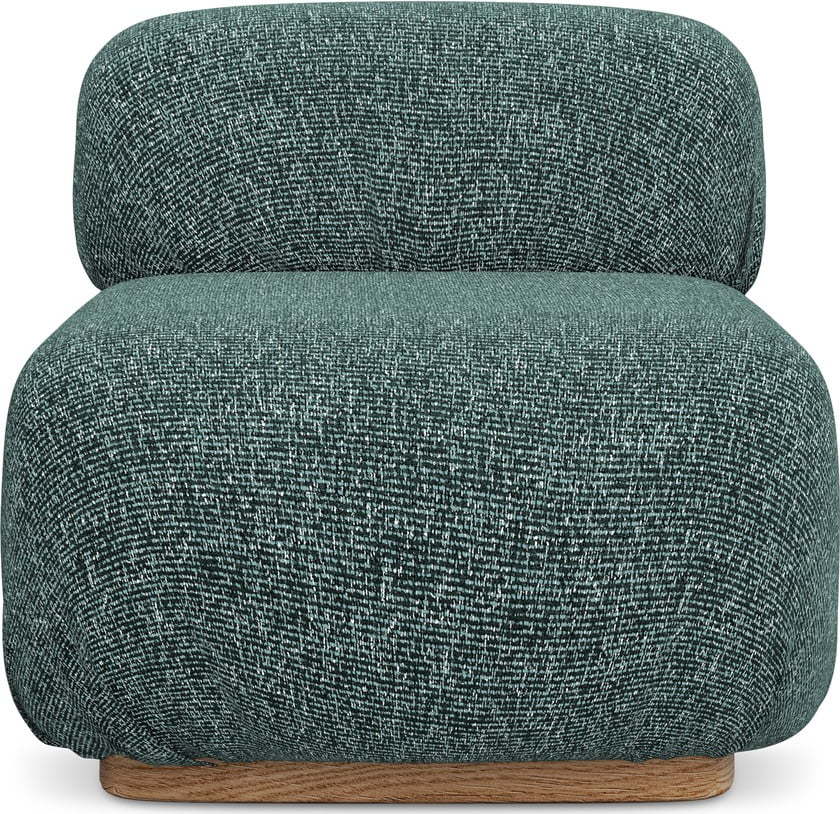 Tyrkysový modul pohovky (středový díl) Ailani – Makamii Makamii