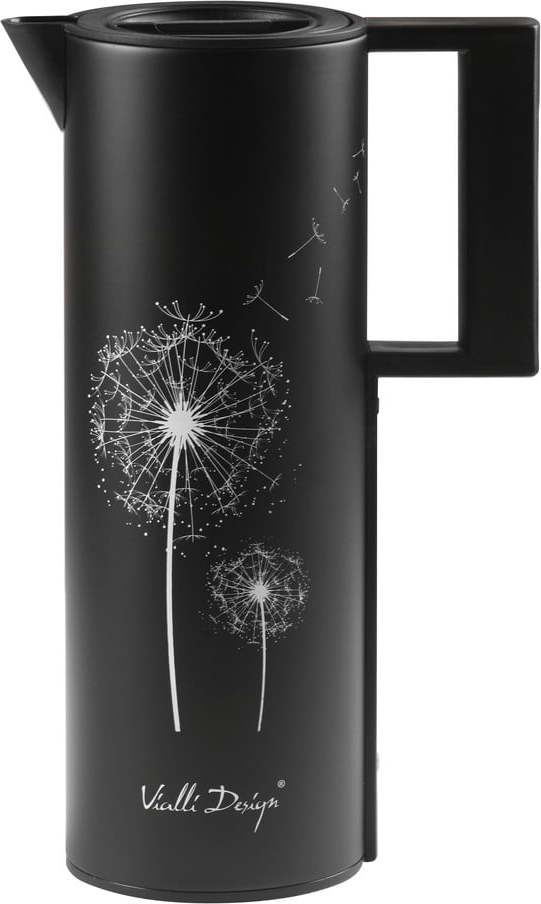 Černá termoska 1 l Corto – Vialli Design Vialli Design