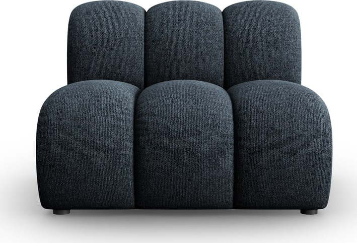 Modrý modul pohovky (středový díl) Lupine – Micadoni Home Micadoni