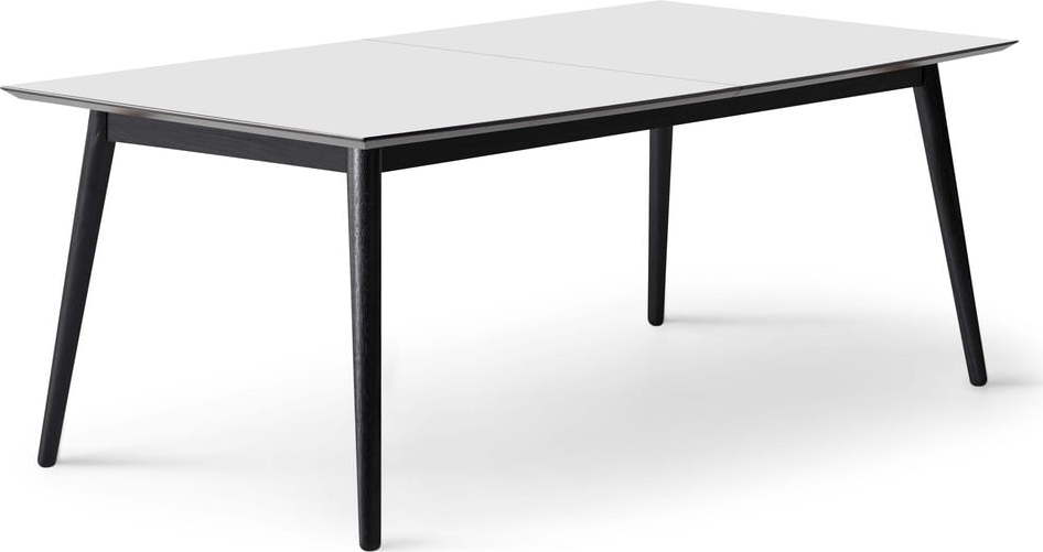 Rozkládací jídelní stůl s bílou deskou a přídavnou deskou 100x210 cm Meza – Hammel Furniture Hammel Furniture