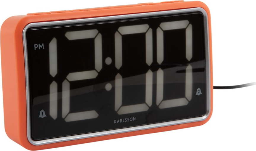 Digitální budík New Retro – Karlsson Karlsson