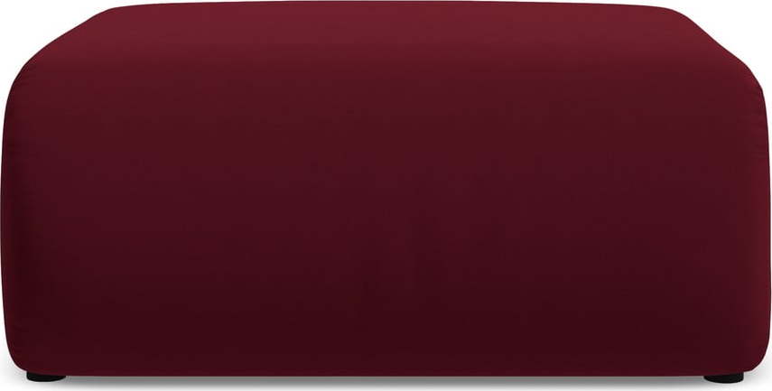 Vínová sametová podnožka Ekahi – Makamii Makamii