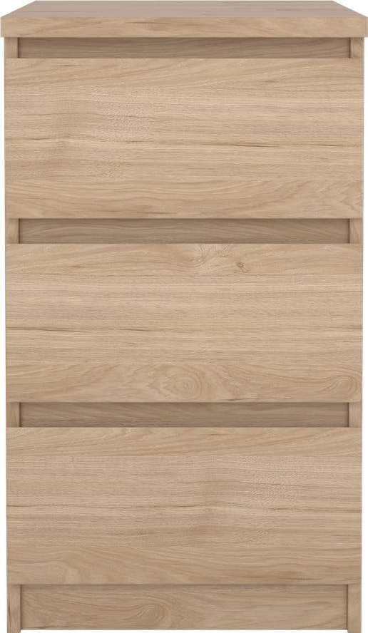 Komoda v dekoru dubu v přírodní barvě 40x70x50 cm Naia – Tvilum Tvilum