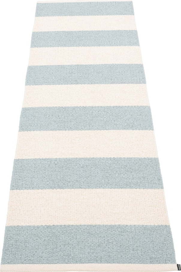 Světle modro-krémový vnitřní a venkovní běhoun 70x225 cm Bob Blue Fog – Pappelina Pappelina