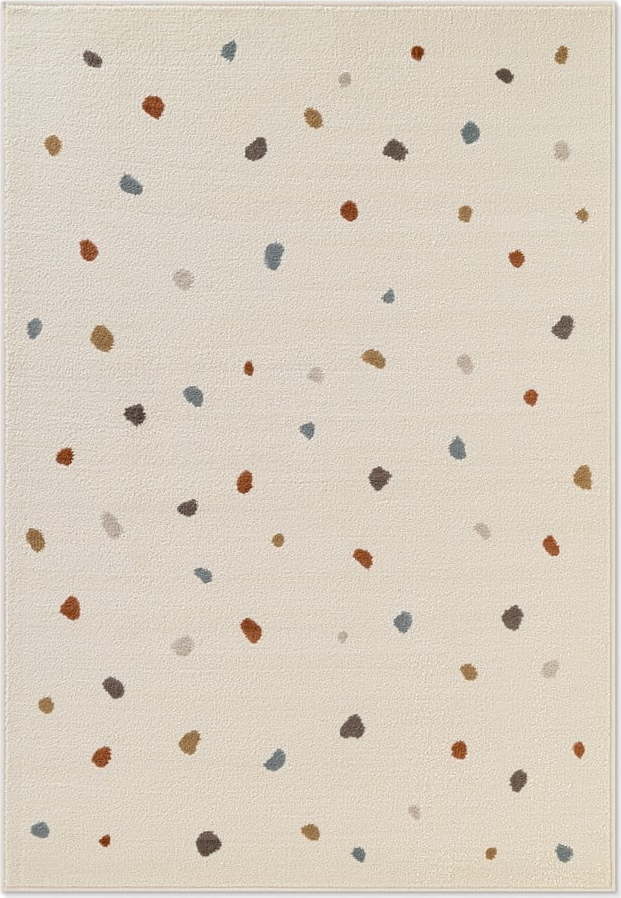 Krémový dětský koberec 120x170 cm Funny Dots – Hanse Home Hanse Home