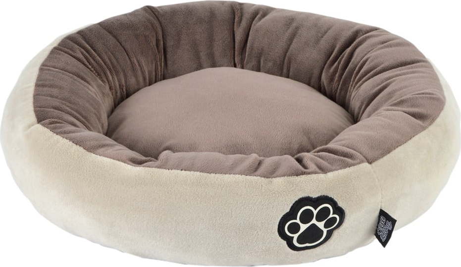 Béžový pelíšek pro psa ø 50 cm Patchy – Love Story Love Story