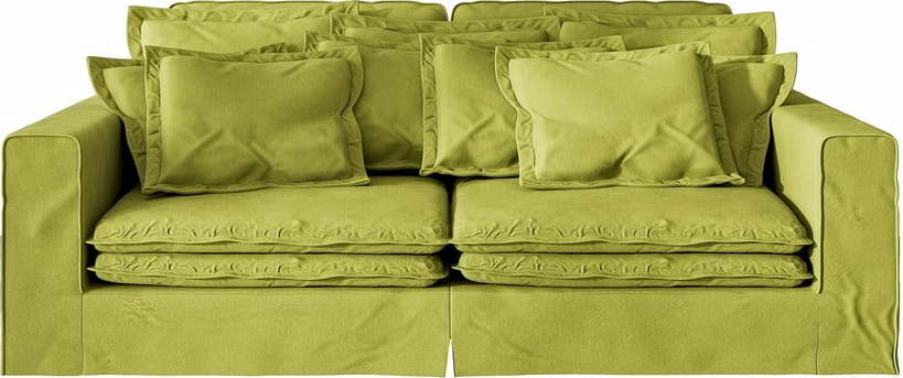 Světle zelená pohovka 236 cm Nora – Ropez Ropez