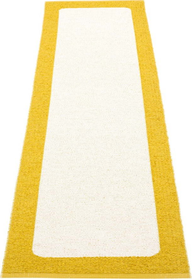 Vnitřní a venkovní běhoun v hořčicovo-krémové barvě 70x240 cm Ilda Mustard – Pappelina Pappelina