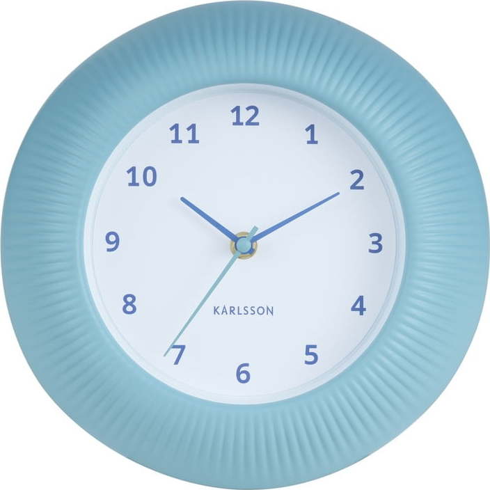 Nástěnné hodiny ø 25 cm Tender Rib – Karlsson Karlsson