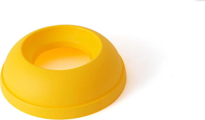 Žluté plastové víko na odpadkový koš na tříděný odpad – Addis Addis