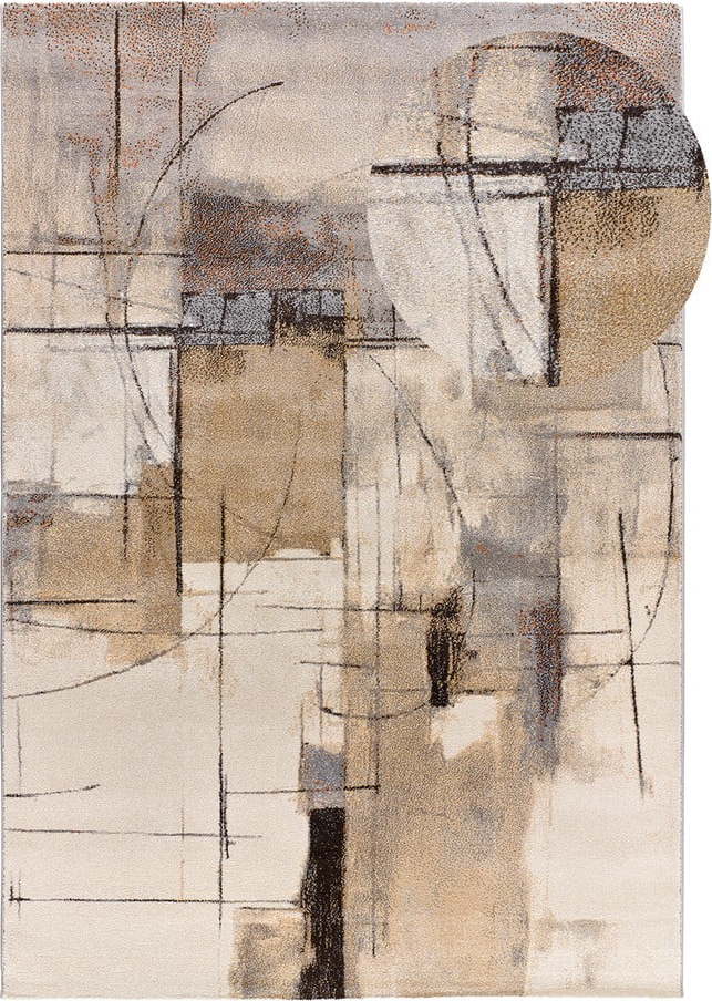 Šedo-béžový koberec 160x230 cm Beruti – Universal Universal