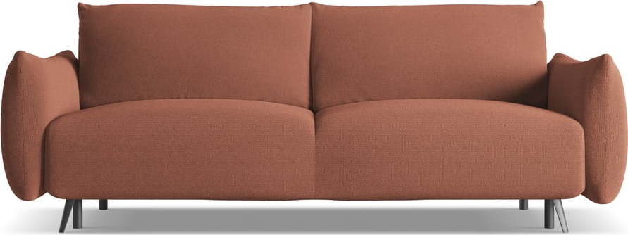 Růžová pohovka 230 cm Malie – Makamii Makamii