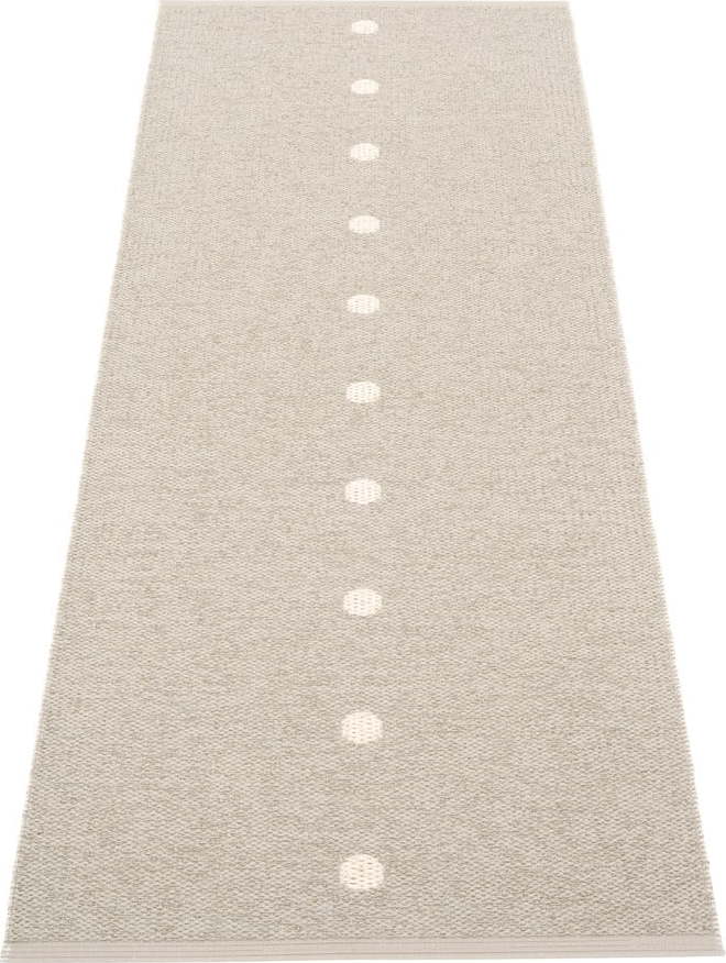 Béžovo-krémový vnitřní a venkovní běhoun 70x200 cm Peg Linen Vanilla – Pappelina Pappelina