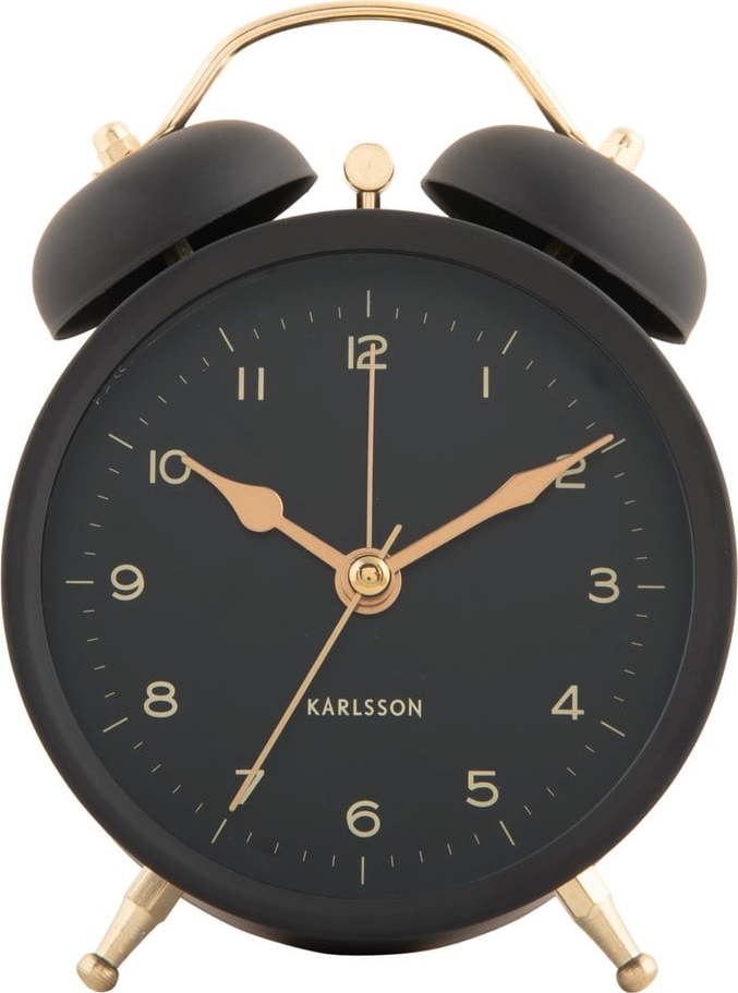 Budík ø 10 cm Classic Twin Bell – Karlsson Karlsson