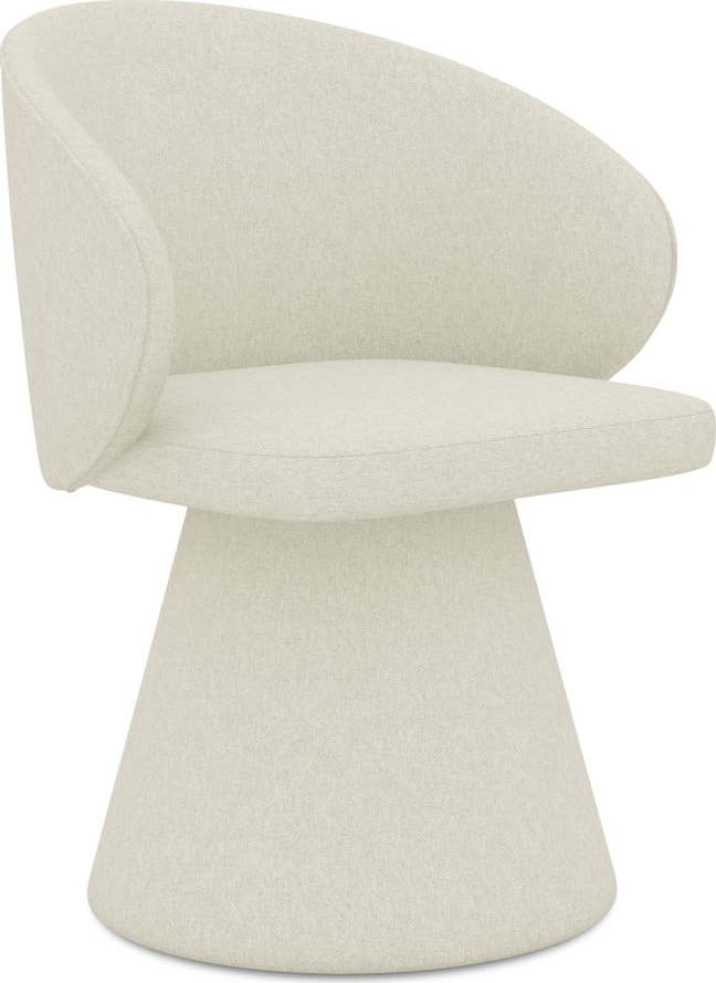 Krémová jídelní židle Uala – Makamii Makamii