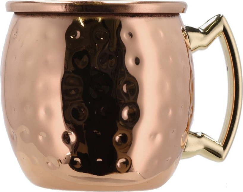 Ocelové hrnky v sadě 4 ks v měděné barvě 80 ml Moscow Mule – Lyngby Glas Lyngby Glas
