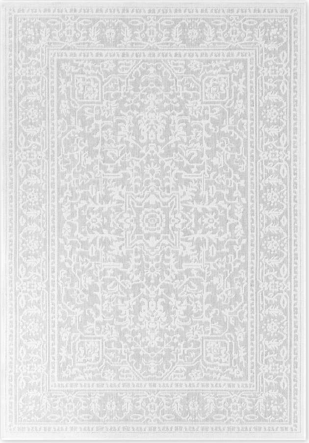 Vnitřní a venkovní koberec v šedé a slonovinové barvě 160x230 cm Duet Kona – NORTHRUGS NORTHRUGS