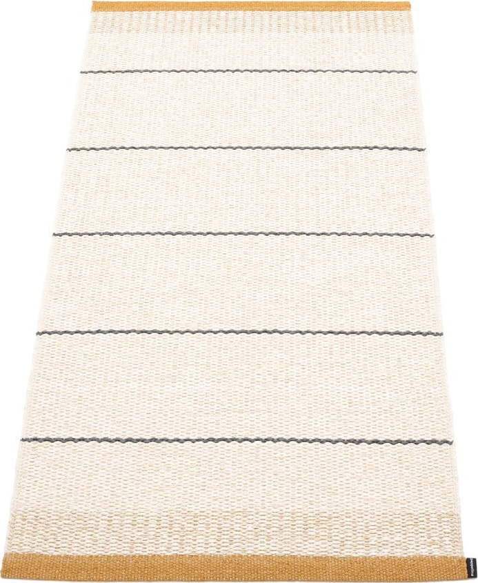 Okrově žluto-krémový vnitřní a venkovní koberec 60x125 cm Belle Ochre – Pappelina Pappelina