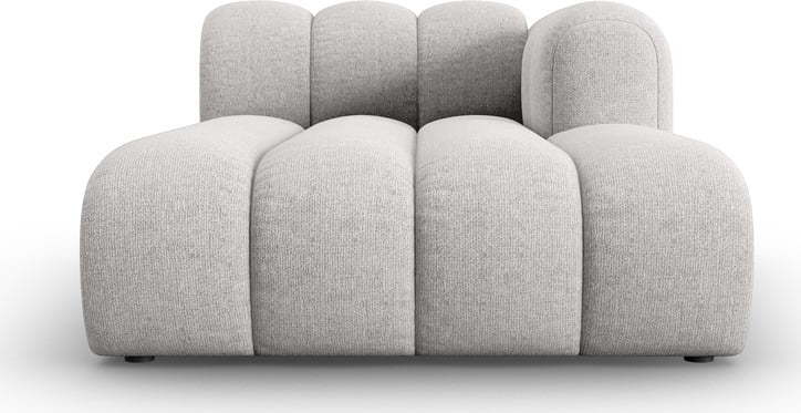 Světle šedá lenoška (pravý roh) Lupine – Micadoni Home Micadoni