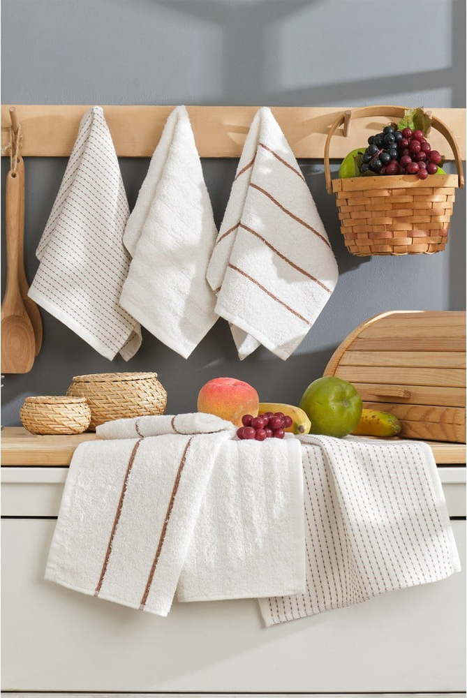 Bavlněné utěrky v sadě 6 ks 30x50 cm Sofya – Foutastic Foutastic