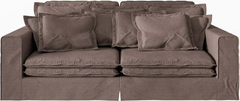 Hnědá pohovka 236 cm Nora – Ropez Ropez