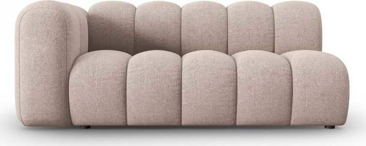 Béžový modul pohovky (levý roh) Lupine – Micadoni Home Micadoni