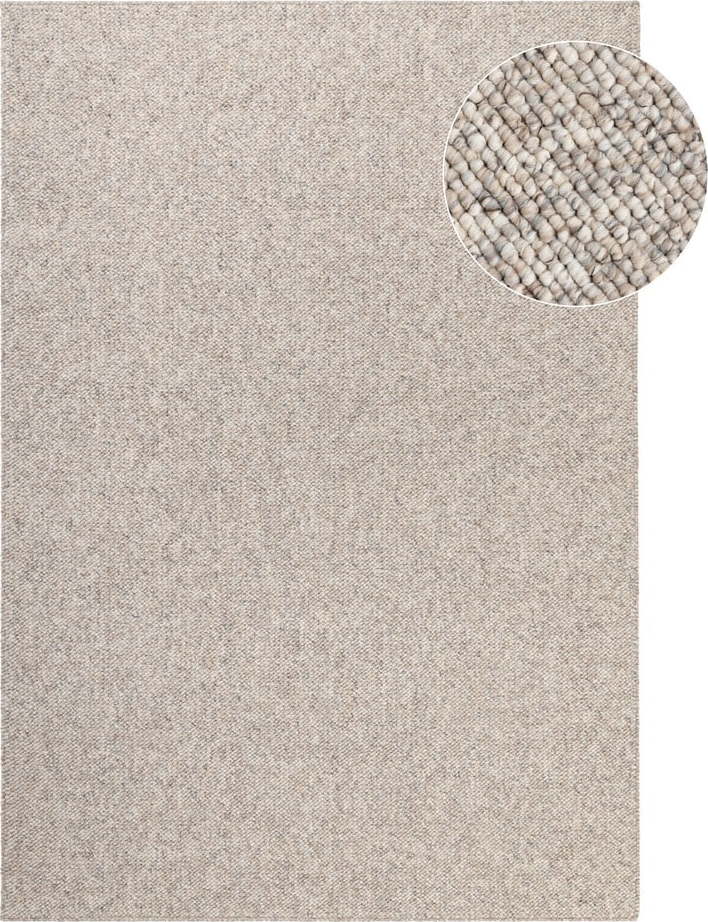 Šedokrémový pratelný koberec 120x170 cm Rocco Dark Cream – Elle Decoration Elle Decoration